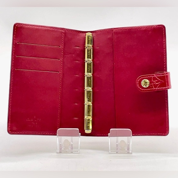 Auth Louis Vuitton Monogram Vernis Agenda PM Notebook Cover W/Box & Dust Bag - Picture 8 of 17